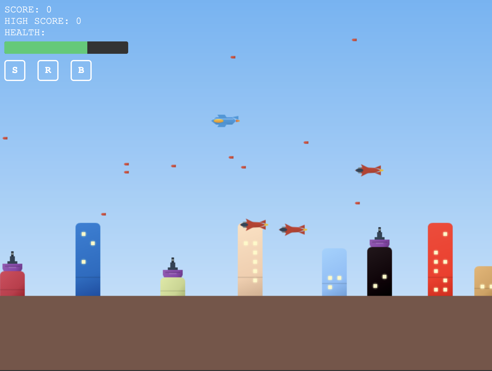 Sky Striker Game